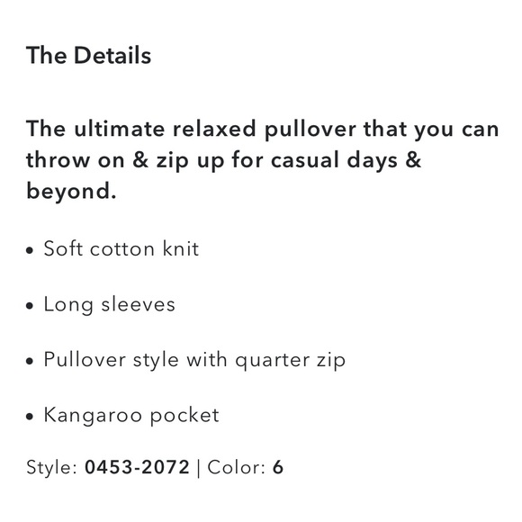 NWT American Eagle Outfitters AEO quarter-zip cropped sweatshirt - Picture 6 of 7